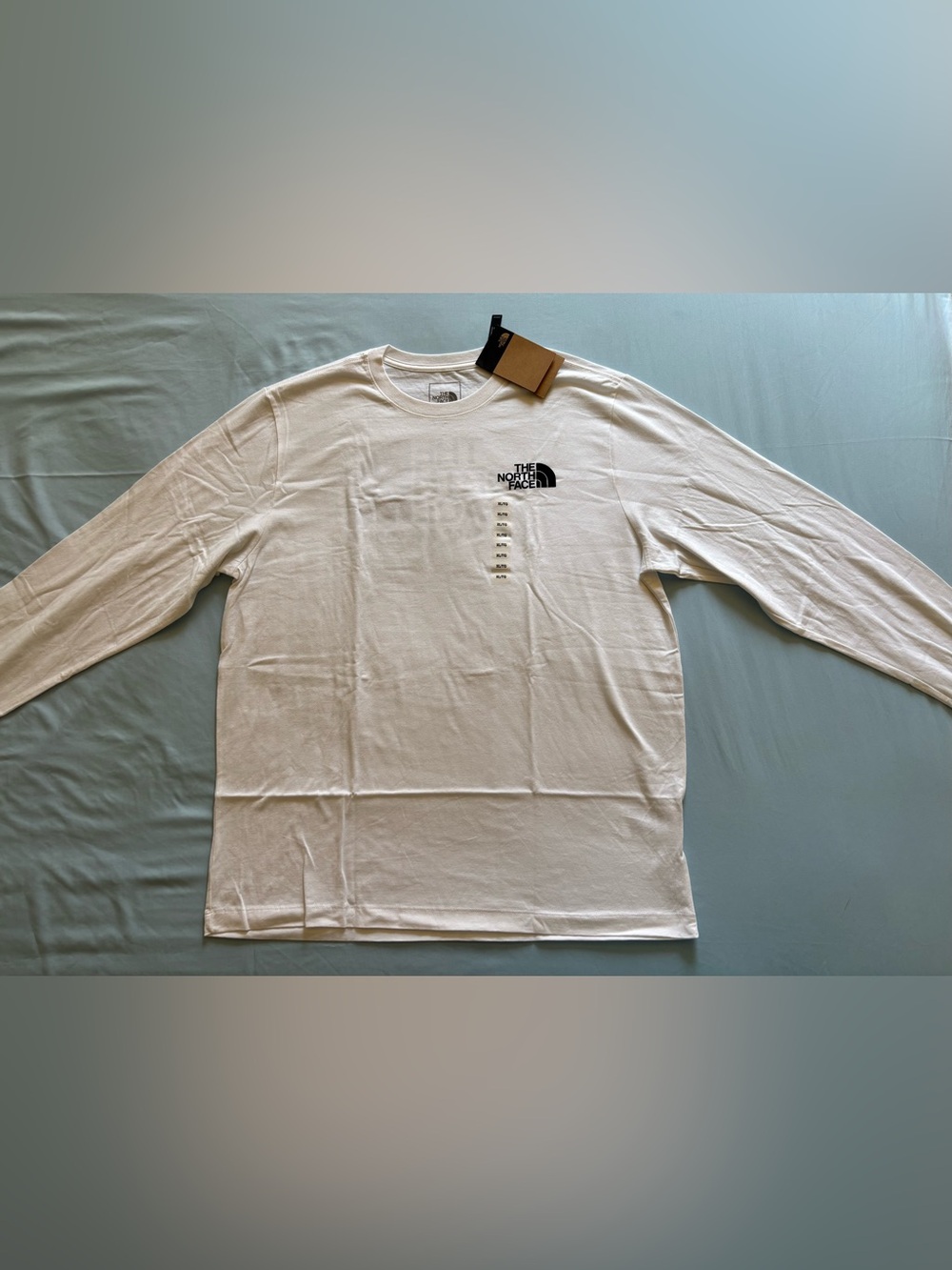 The North Face Men's Evolution Throwback Long-Sleeve Tee in White Size XL NWT